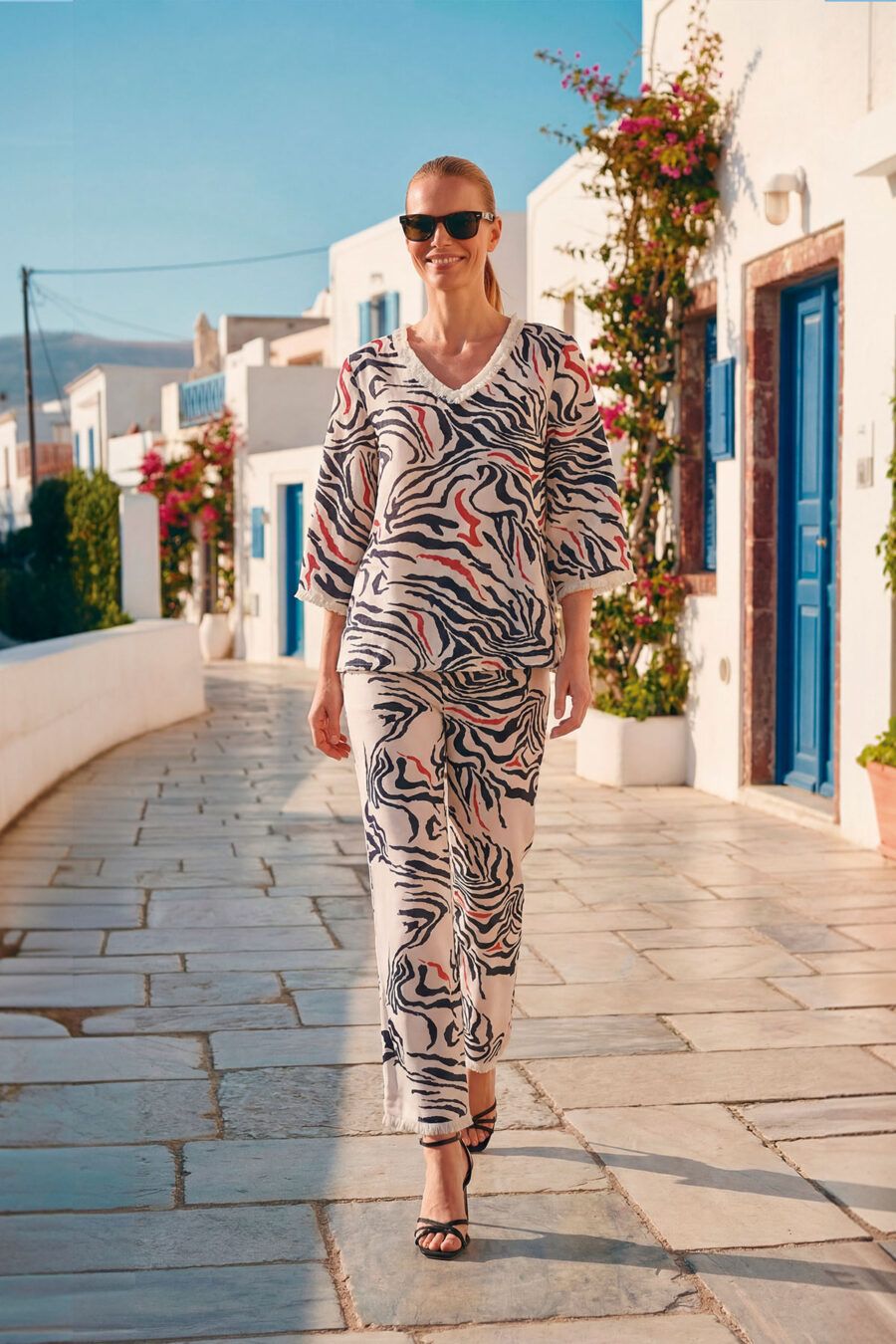 Blusa estampada